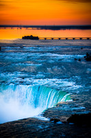 Horseshoe Falls Sunset