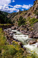 Poudre River Canyon Colorado
